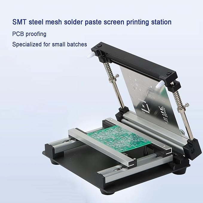 Commercial Book Printing Machines - SMT Stencil Printer 10*10cm Manual Solder