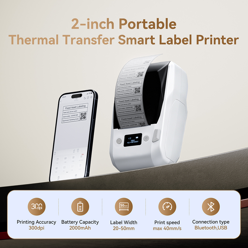 Niimbot Thermal Transfer Label - огляд і ціна Commercial Label Printing Machine