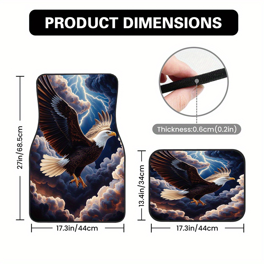 4pcs Eagle Stormy Sky F Patter - огляд і ціна Commercial Printing & Packaging Pvt Ltd