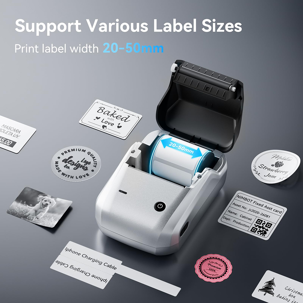 Niimbot B1 Wireless Thermal La - огляд і ціна Commercial Label Printing Machine