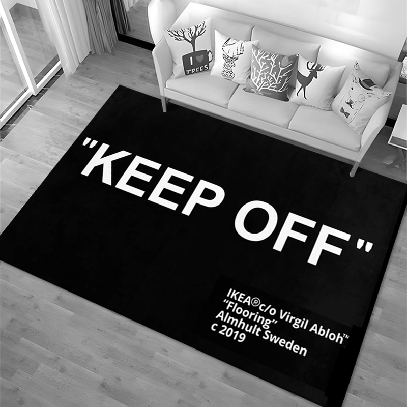 Keep Off Area Rugs 3D Printed  - огляд і ціна Commercial Printing & Packaging Pvt Ltd