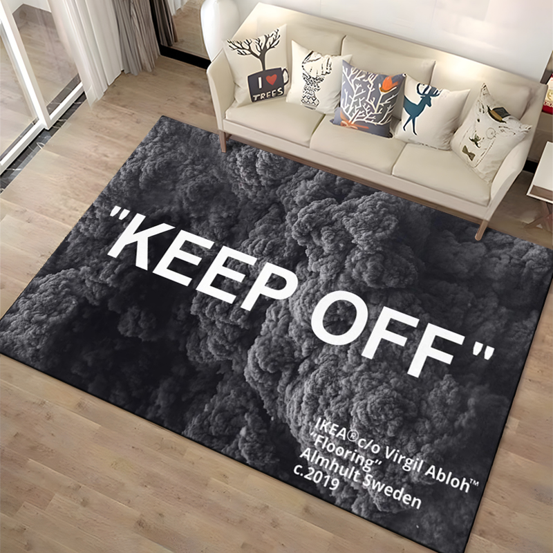 Keep Off Area Rugs 3D Printed  - огляд і ціна Commercial Printing & Packaging Pvt Ltd