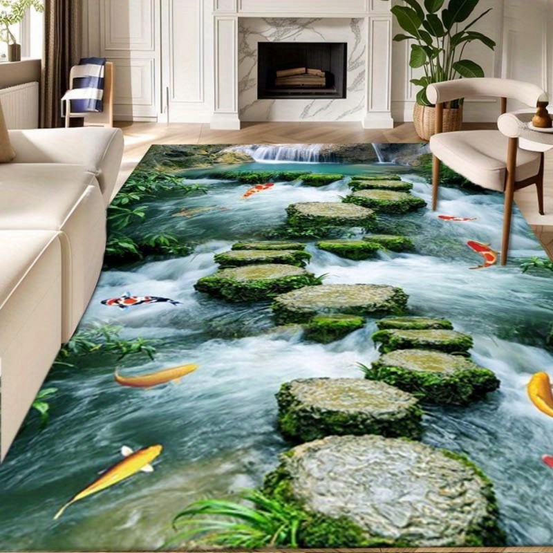 2D Blue Ocean Pool Stone Print - огляд і ціна Wholesale Commercial Printing