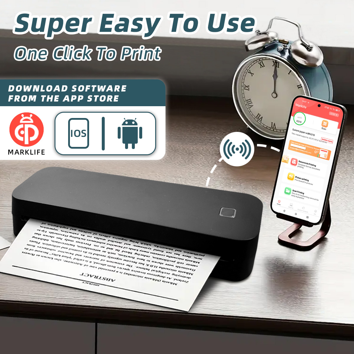 Marklife Thermal Label Printer - огляд і ціна Commercial Label Printing Machine