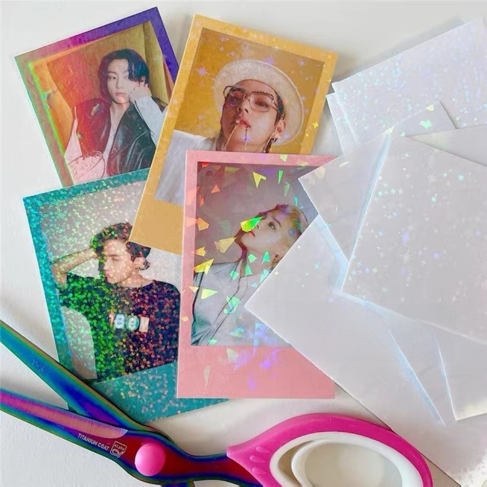 5Pcs Self Adhesive Holographic - огляд і ціна Laminator Cold Roll