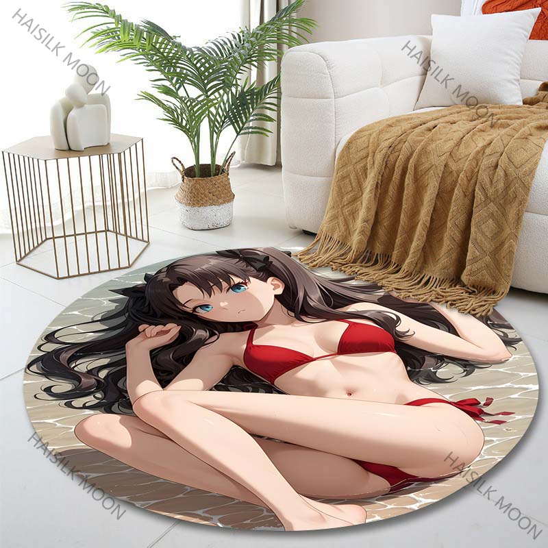 1PC Red bikini on beach Print  - огляд і ціна Printing On Commercial