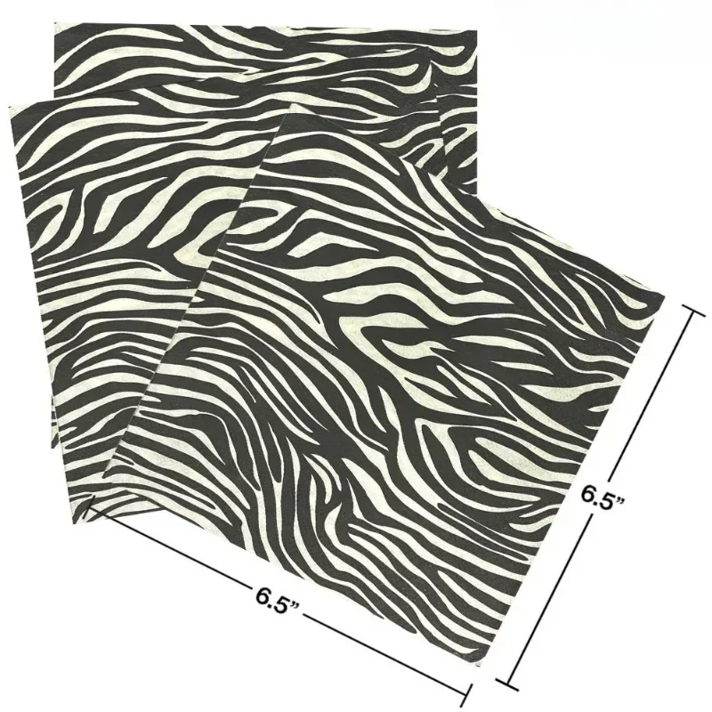 20pcs 33cm 2-Ply New Black and - огляд і ціна Wholesale Commercial Printing