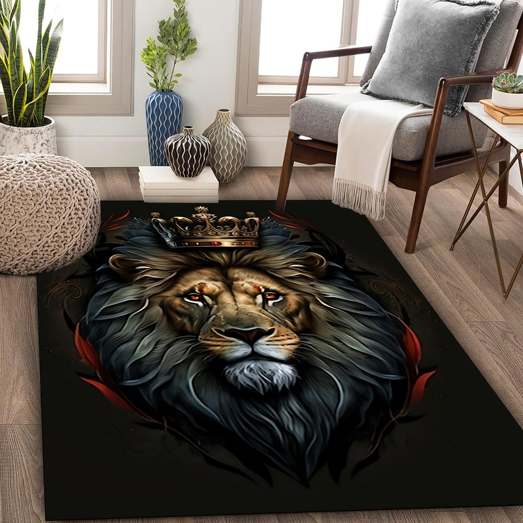 Cool Lion Crown Doormat Modern - огляд і ціна Wholesale Commercial Printing