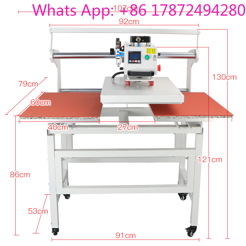 Dual Electric Slide Hot Stampi - огляд і ціна Commercial Label Printing Machine