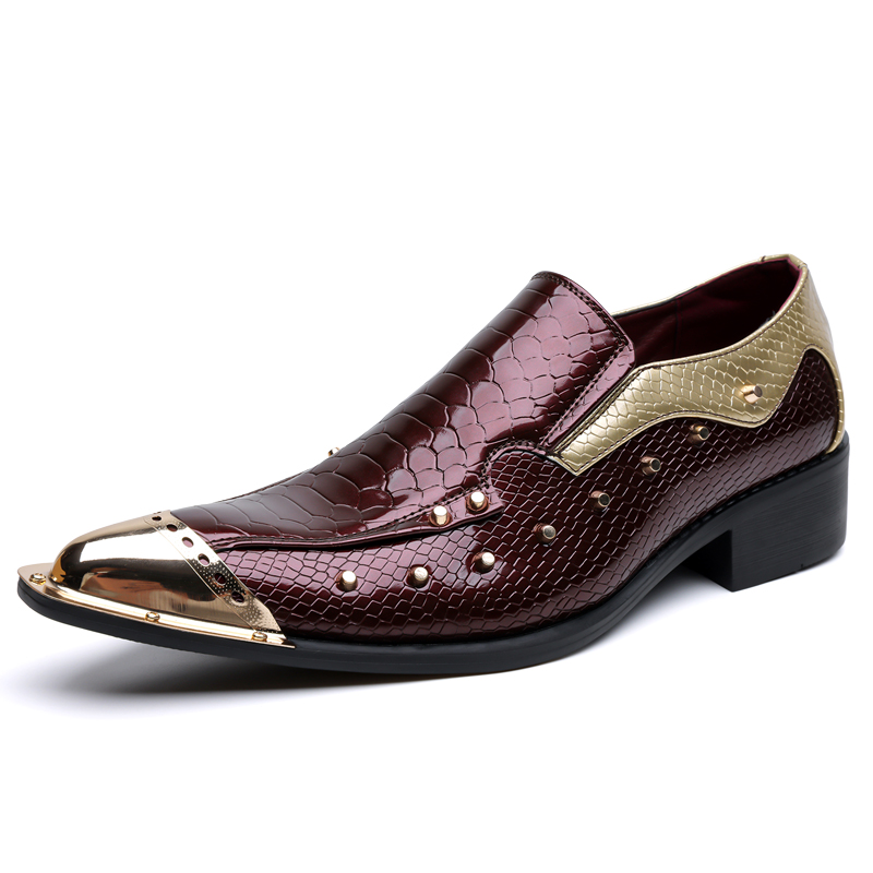 Autumn Men's Shoes Spike Pytho - огляд і ціна Printing On Commercial