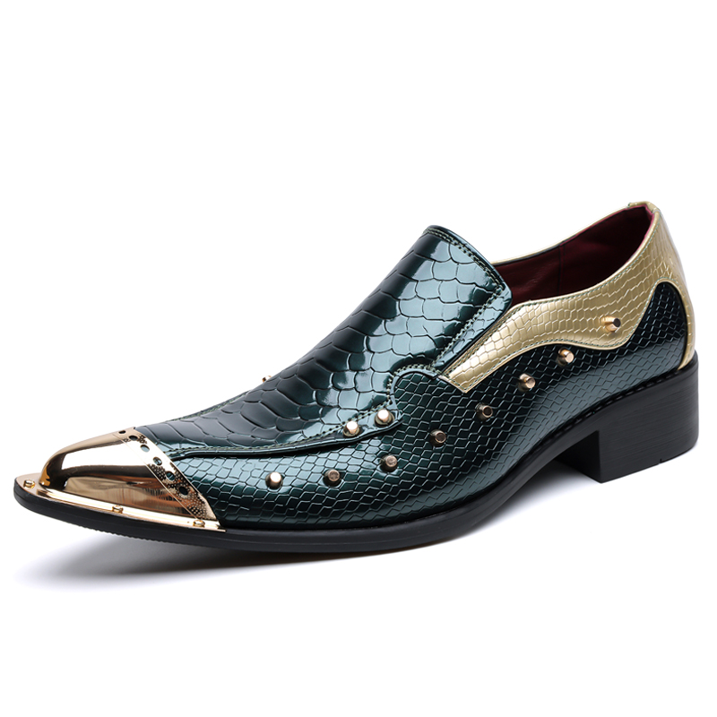 Autumn Men's Shoes Spike Pytho - огляд і ціна Printing On Commercial