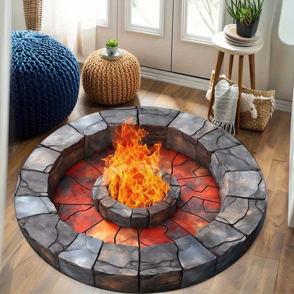 Cozy Digital Printed Fire Mat  - огляд і ціна Commercial Digital Printing Machine