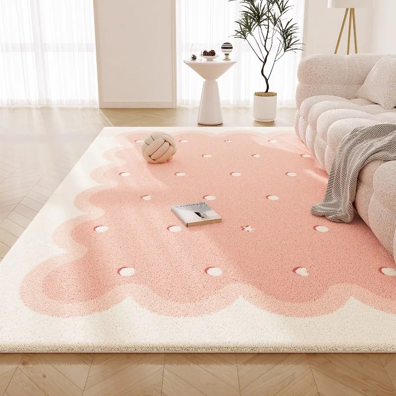 Sweet Pink Living Room Carpet  - огляд і ціна Printing On Commercial